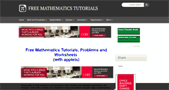 Desktop Screenshot of analyzemath.com